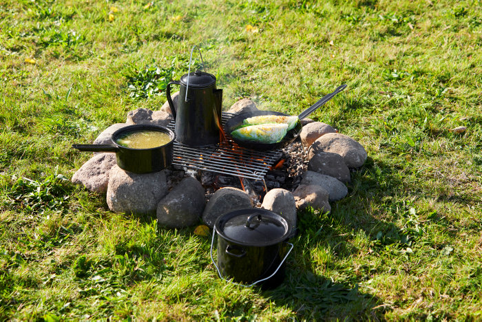 Kokkesett til bålsted - Grillexpert